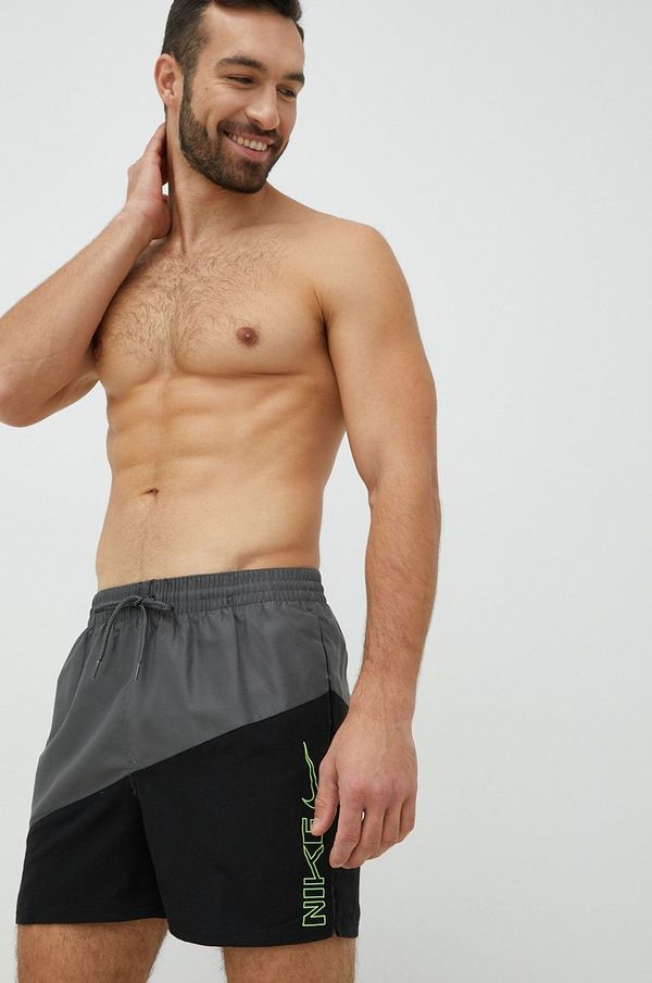 Nike Kratke hlače za kupanje Nike boja: crna