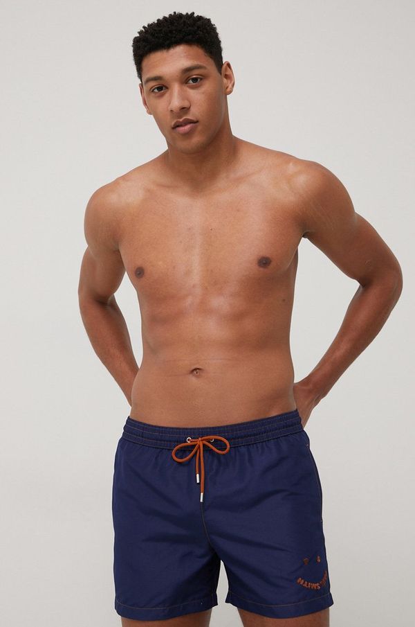 Paul Smith Kratke hlače za kupanje Paul Smith boja tamno plava