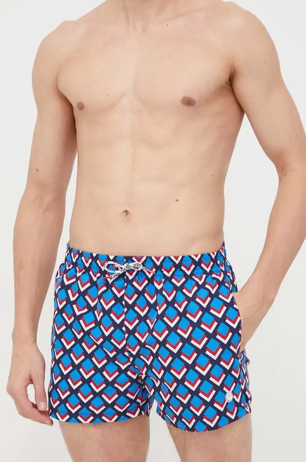 Pepe Jeans Kratke hlače za kupanje Pepe Jeans GEO SWIMSHORT