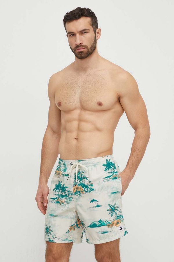 Quiksilver Kratke hlače za kupanje Quiksilver boja: bež