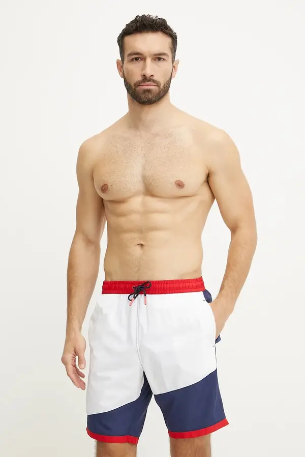 Red Bull Racing x Pepe Jeans Kratke hlače za kupanje Red Bull Racing x Pepe Jeans RBR BLOCK SURFER