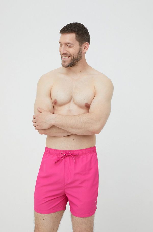 Superdry Kratke hlače za kupanje Superdry boja: ljubičasta