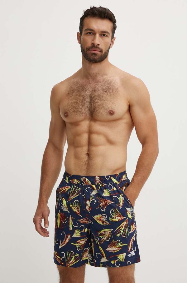 The North Face Kratke hlače za kupanje The North Face boja: tamno plava, NF0A86QMSIM1