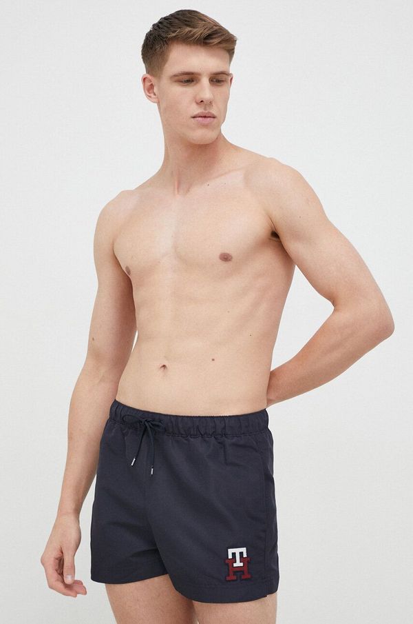 Tommy Hilfiger Kratke hlače za kupanje Tommy Hilfiger boja: tamno plava