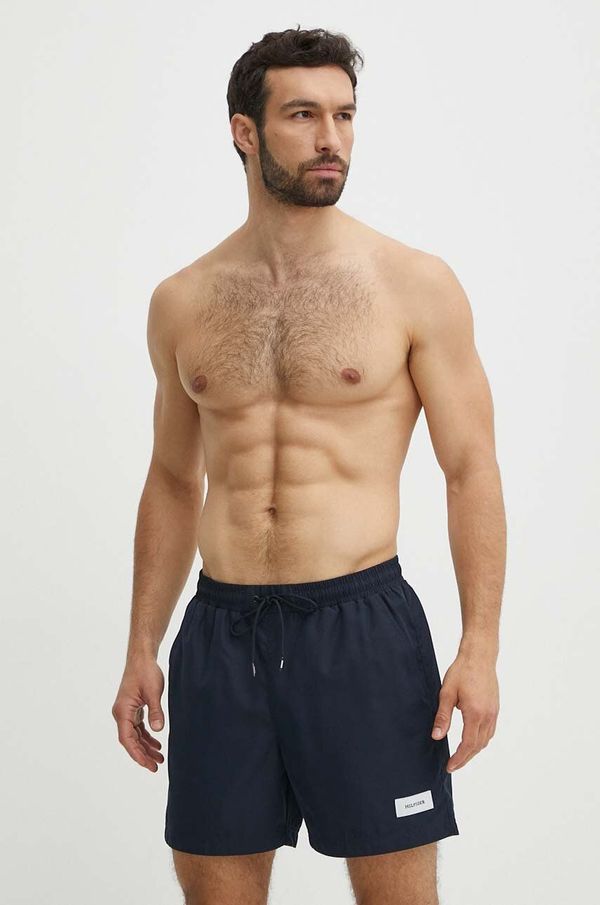 Tommy Hilfiger Kratke hlače za kupanje Tommy Hilfiger boja: tamno plava, UM0UM03215