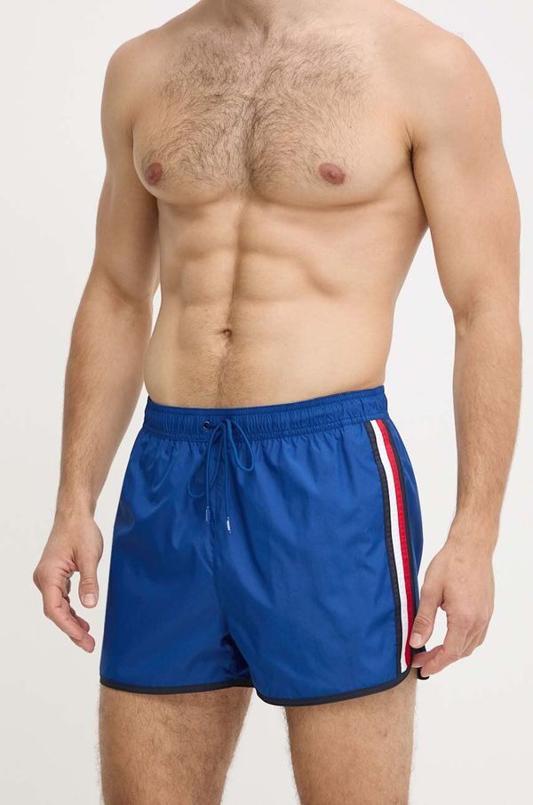Tommy Hilfiger Kratke hlače za kupanje Tommy Hilfiger za muškarce, boja: tamno plava, UM0UM03217