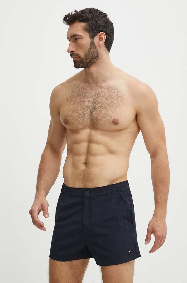Tommy Hilfiger Kratke hlače za kupanje Tommy Hilfiger za muškarce, boja: tamno plava, UM0UM03224