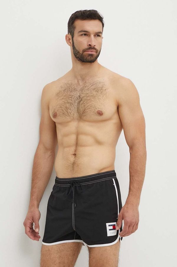 Tommy Jeans Kratke hlače za kupanje Tommy Jeans boja: crna, UM0UM03256