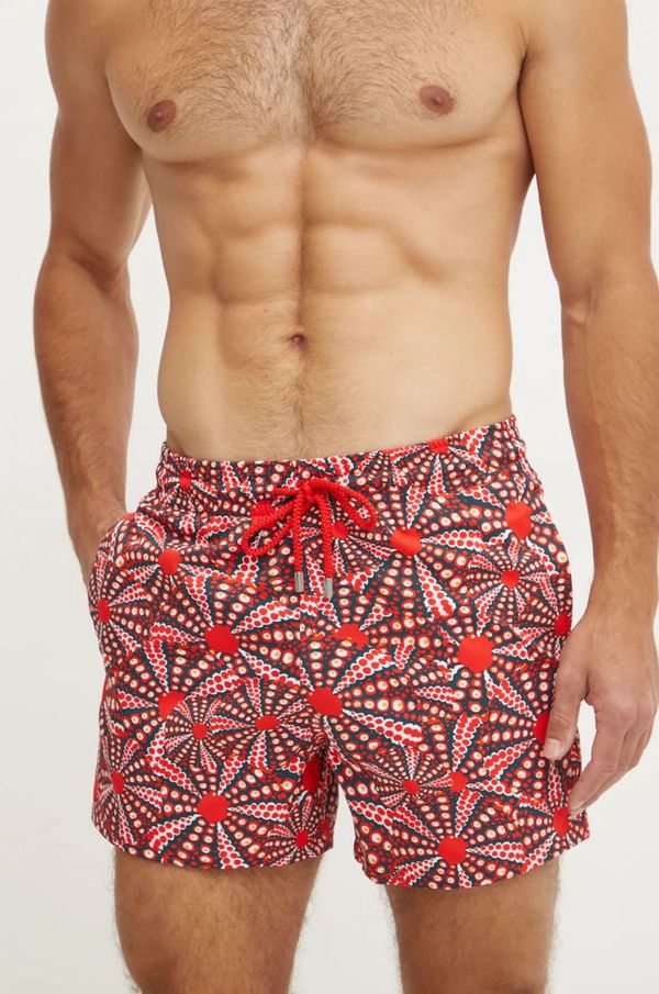 Vilebrequin Kratke hlače za kupanje Vilebrequin MOORISE boja: crvena, MSOBF124