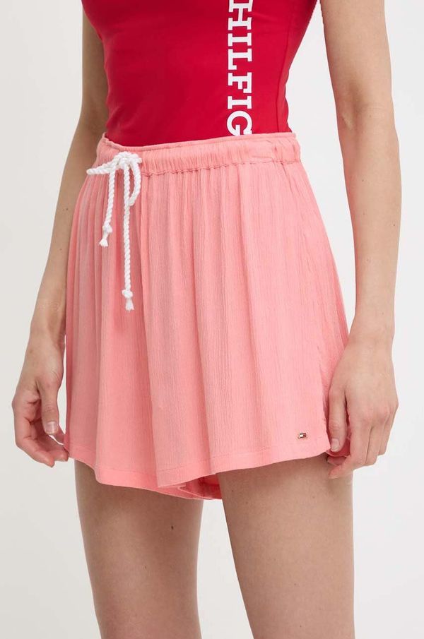 Tommy Hilfiger Kratke hlače za plažu Tommy Hilfiger boja: ružičasta, UW0UW05332