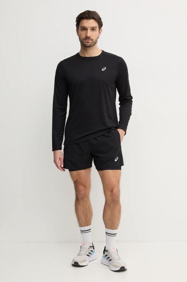 Asics Kratke hlače za trčanje Asics Core boja: crna, 2011D218