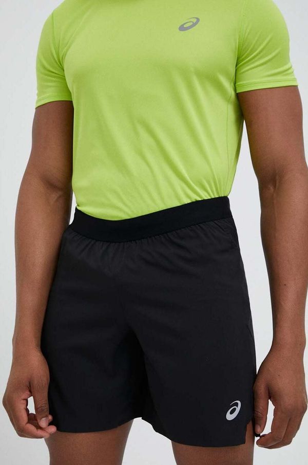 Asics Kratke hlače za trčanje Asics Road boja: crna