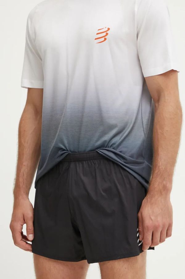 Compressport Kratke hlače za trčanje Compressport Racing Split boja: crna, ASHM3759