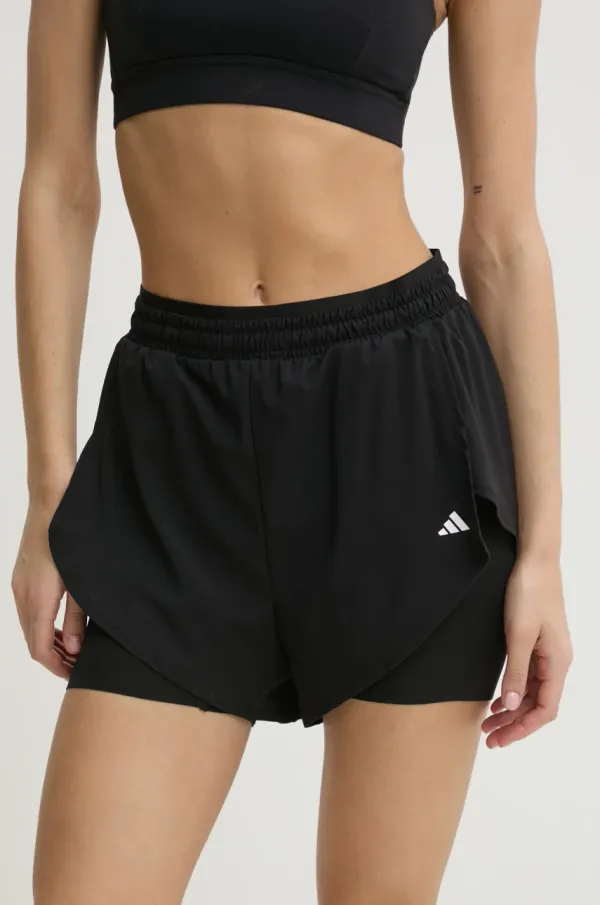 adidas Performance Kratke hlače za trening adidas Performance Aeroready boja: crna, bez uzorka, visoki struk, IQ2655