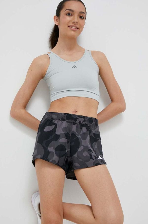 adidas Performance Kratke hlače za trening adidas Performance Pacer Training Essentials boja: crna, s uzorkom, srednje visoki struk