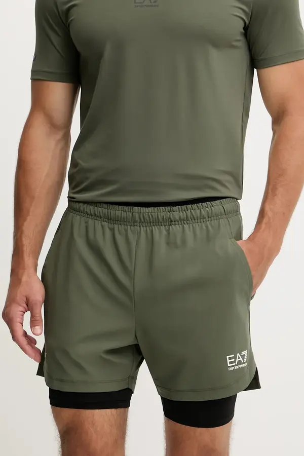 EA7 Emporio Armani Kratke hlače za trening EA7 Emporio Armani