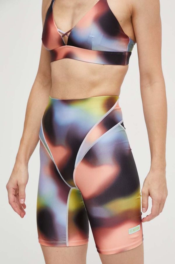 P.E Nation Kratke hlače za trening P.E Nation Cyper s uzorkom, visoki struk