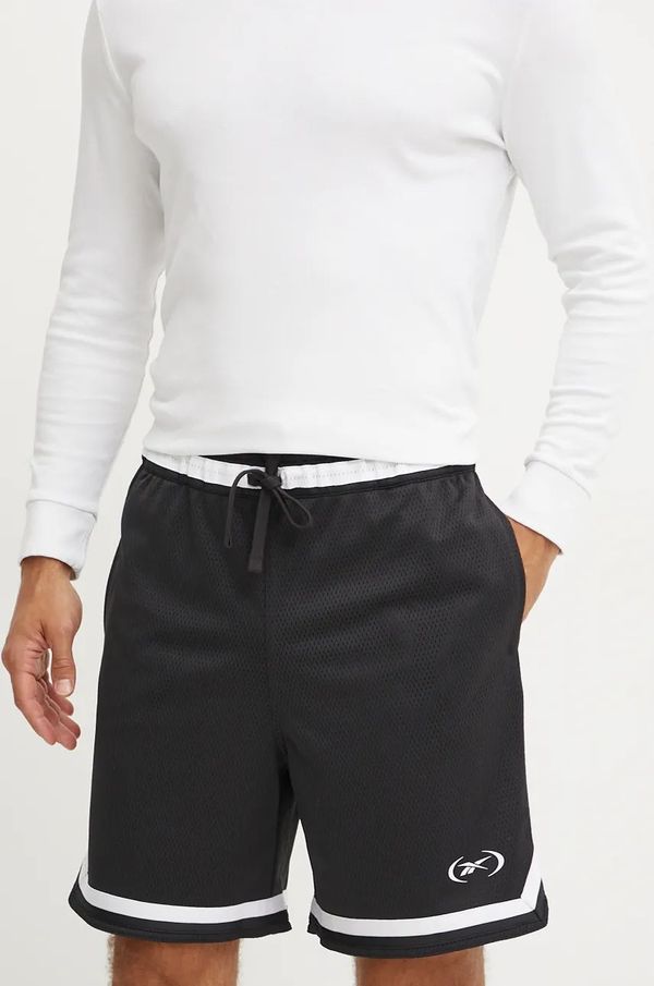 Reebok Kratke hlače za trening Reebok Hoopwear Transition boja: crna, 100205372