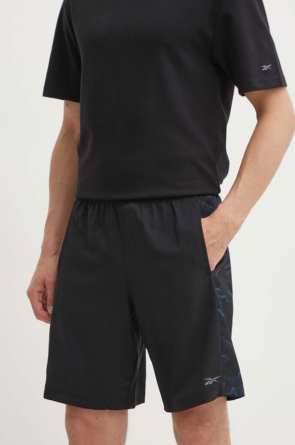 Reebok Kratke hlače za trening Reebok Motion Camo boja: crna, 100076394