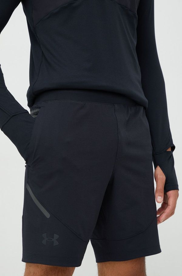 Under Armour Kratke hlače za trening Under Armour Unstoppable za muškarce, boja: crna