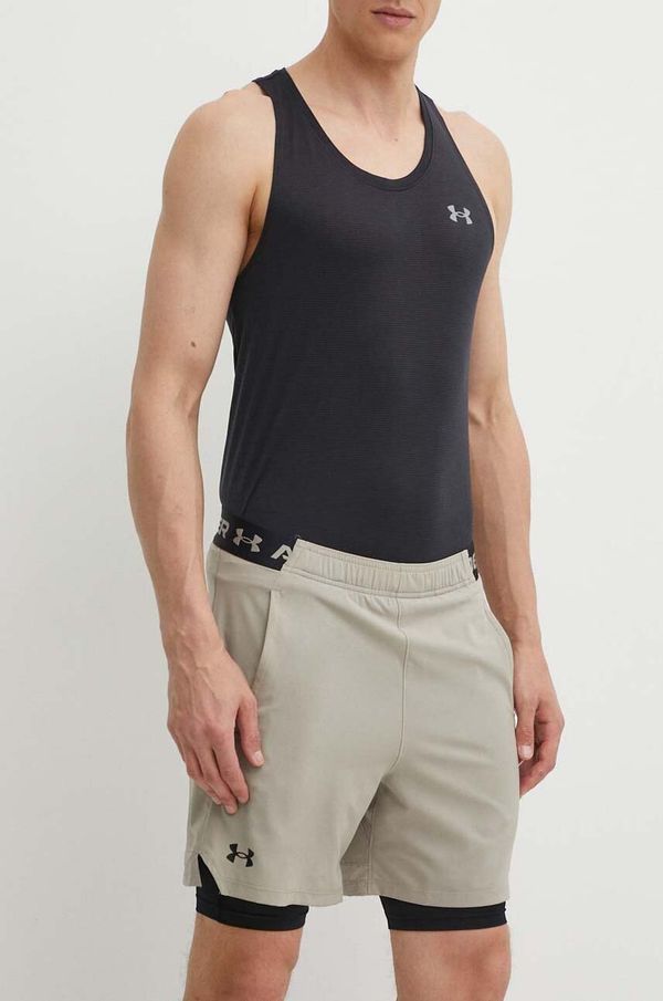 Under Armour Kratke hlače za trening Under Armour Vanish za muškarce, boja: bež