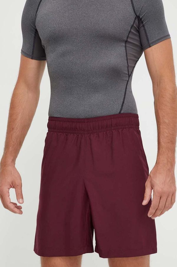 Under Armour Kratke hlače za trening Under Armour za muškarce, boja: bordo
