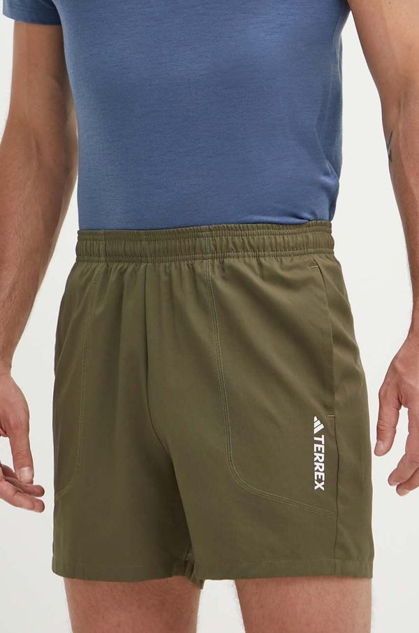 adidas TERREX Kratke outdoor hlače adidas TERREX Multi boja: zelena, IP6865