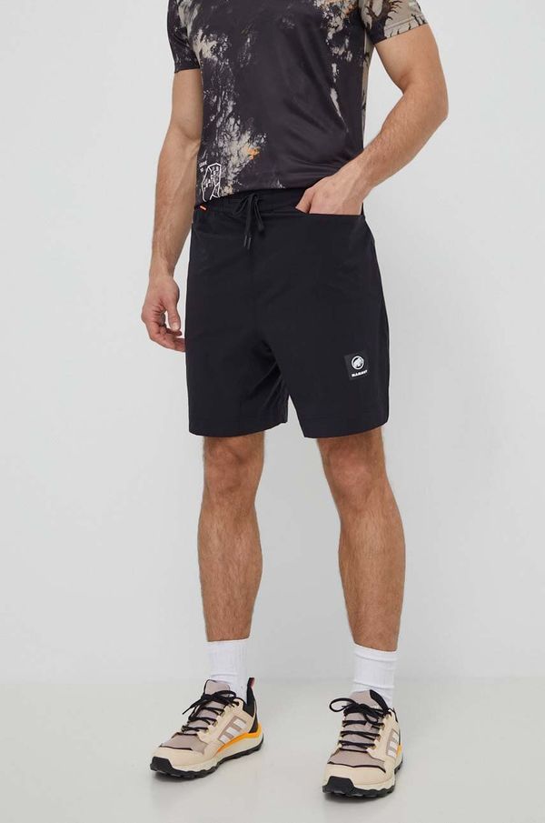 Mammut Kratke outdoor hlače Mammut Massone Sport boja: crna
