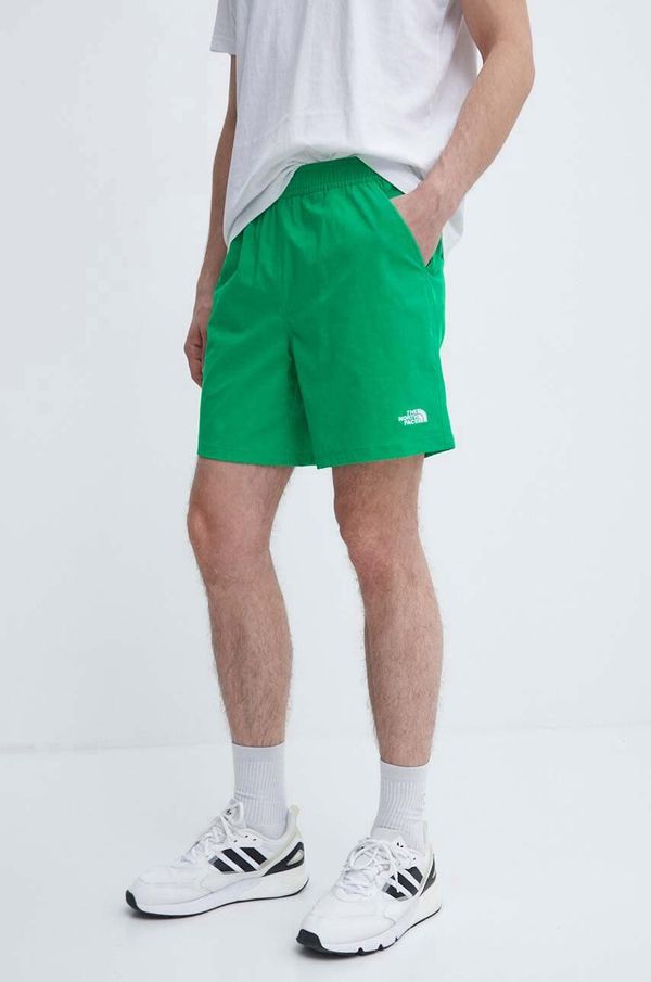 The North Face Kratke outdoor hlače The North Face Class V Pathfinder boja: zelena, NF0A86QMPO81