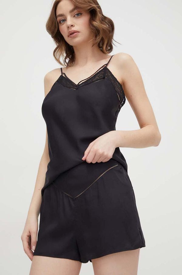Chantelle Kratki doljnji dio pidžame Chantelle za žene, boja: crna