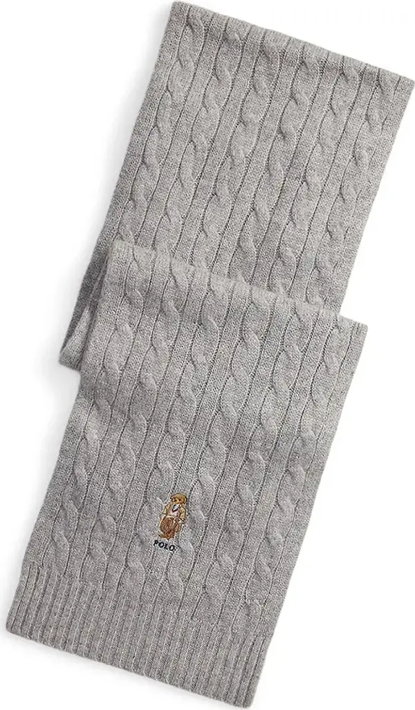 Polo Ralph Lauren Kratki vuneni šal Polo Ralph Lauren