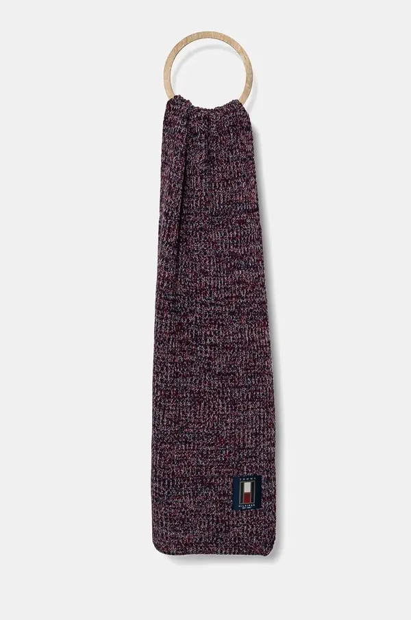 Tommy Hilfiger Kratki vuneni šal Tommy Hilfiger