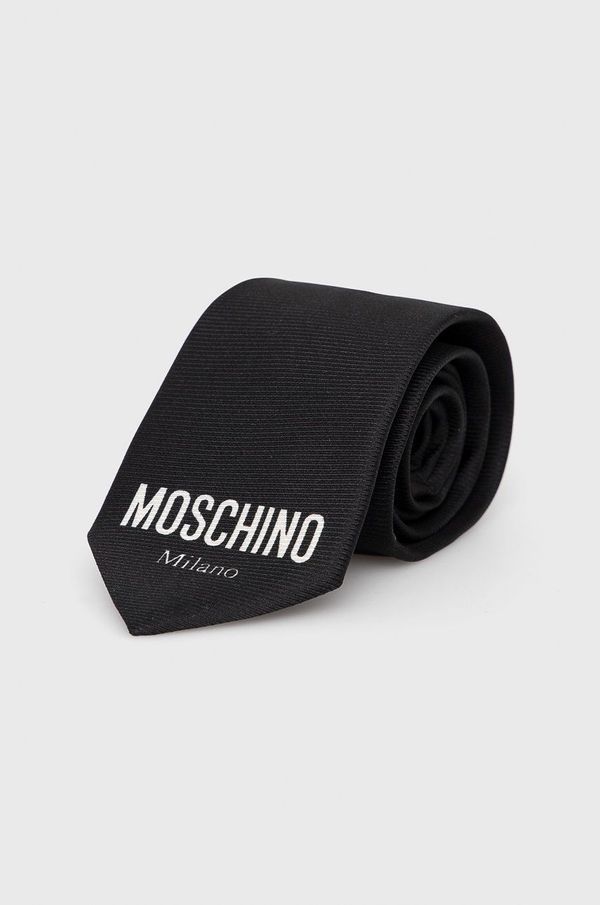 Moschino Kravata Moschino boja: crna
