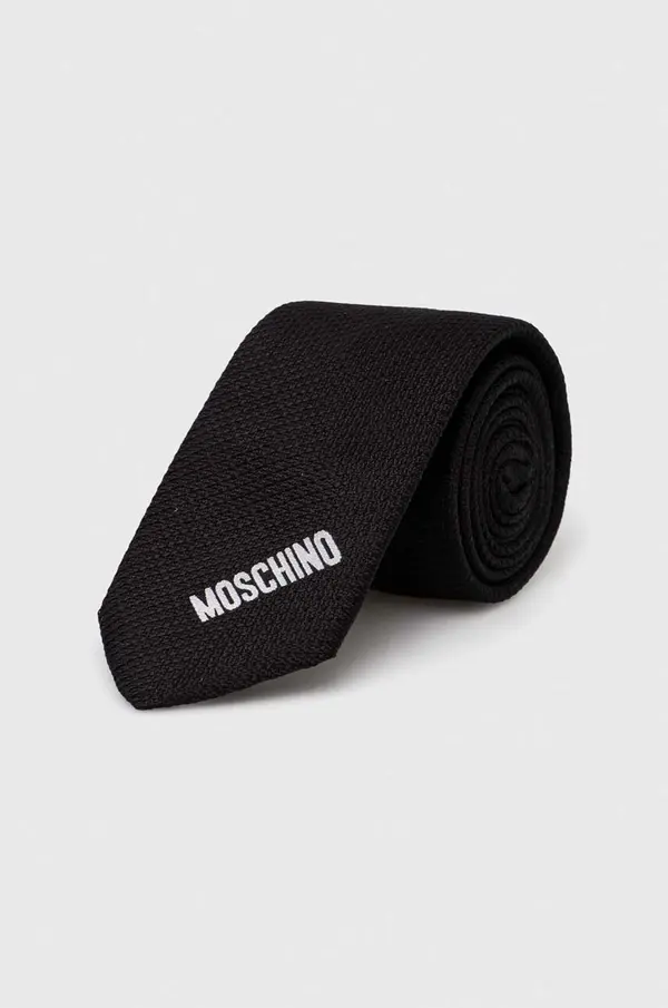 Moschino Kravata od svile Moschino