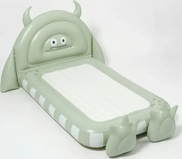 SunnyLife Krevet na napuhavanje za djecu SunnyLife Bed Monster Sage