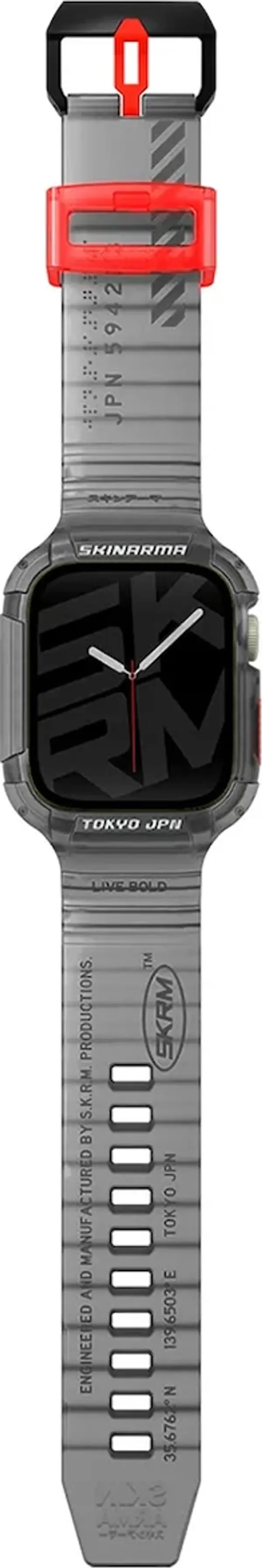 Skinarma Kućište i remen za apple watch Skinarma Saido 2in1 45/44 mm