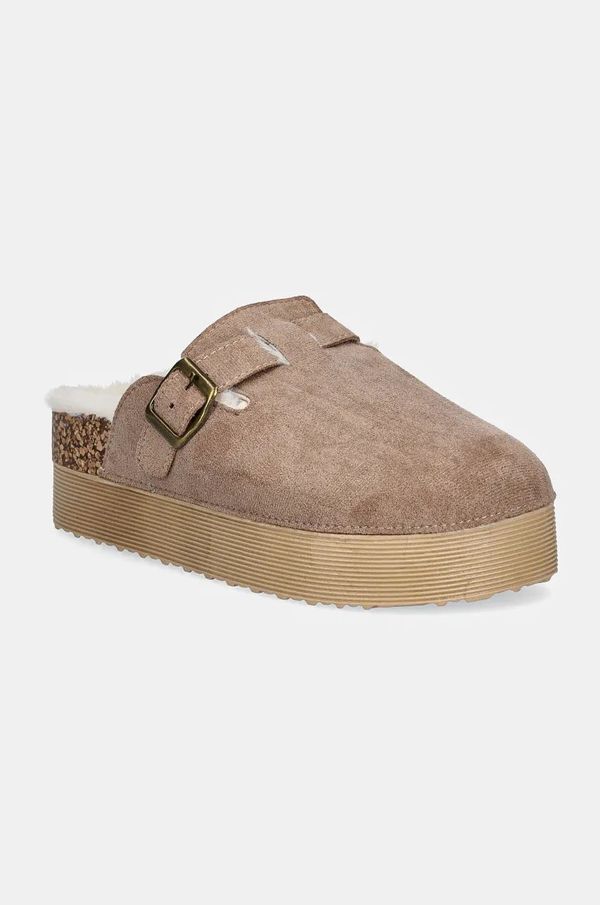 Answear Lab Kućne papuče Answear Lab boja: bež