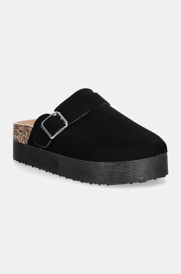 Answear Lab Kućne papuče Answear Lab boja: crna