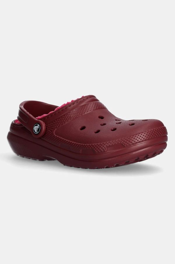 Crocs Kućne papuče Crocs Classic Lined Clog boja: crvena, 203591