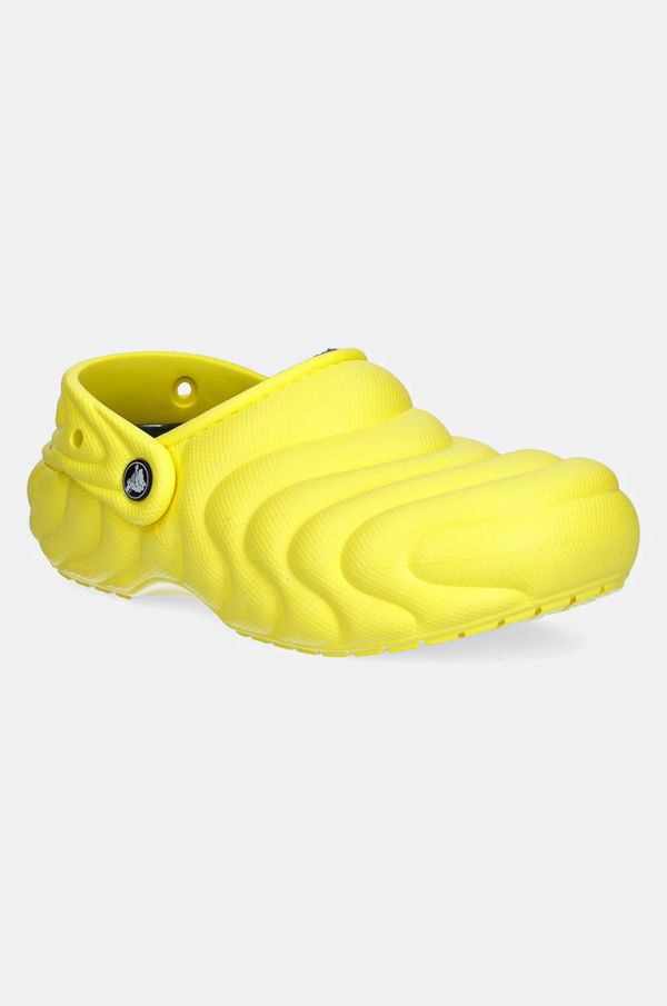 Crocs Kućne papuče Crocs Classic Lined Overpuff Clog boja: žuta, 210059