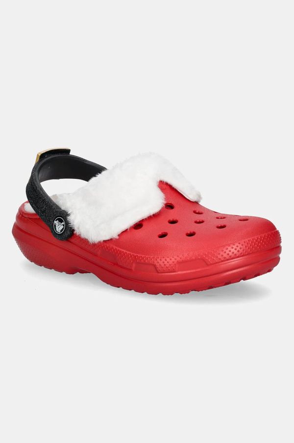 Crocs Kućne papuče Crocs Classic Lined Santa Clog boja: crvena, 210933