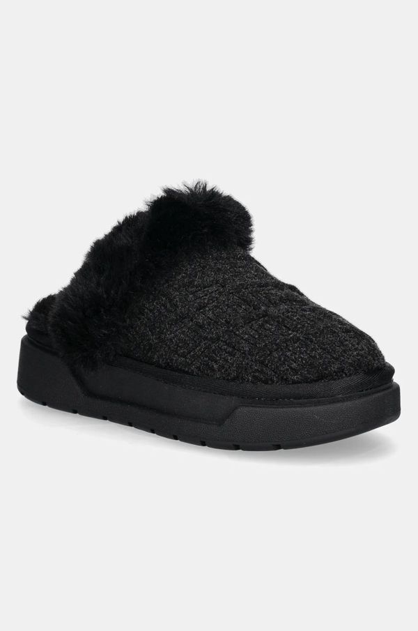 Guess Kućne papuče Guess UNIKA boja: crna, FLFUKA FAL06