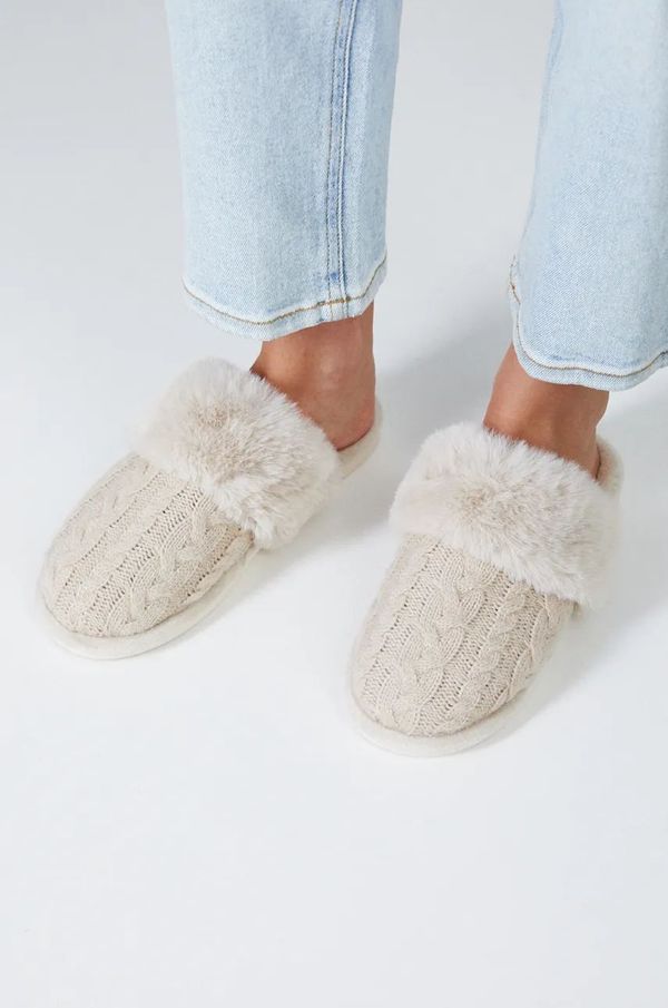 Medicine Kućne papuče Medicine boja: bež