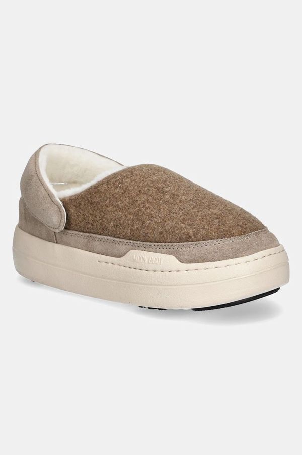 Moon Boot Kućne papuče Moon Boot MB PARK CLOG FELT boja: bež, 80D2470090 L017