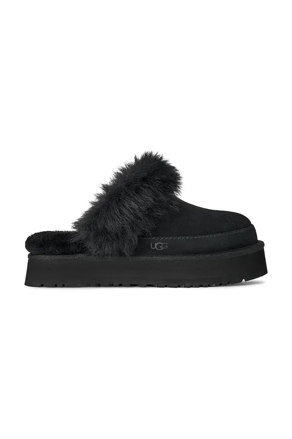 UGG Kućne papuče od brušene kože UGG Disquette Chalet