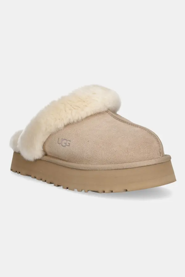 UGG Kućne papuče od brušene kože UGG Disquette