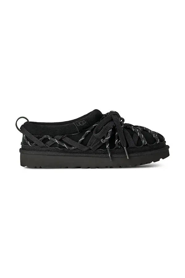 UGG Kućne papuče od brušene kože UGG W Tasman Lace