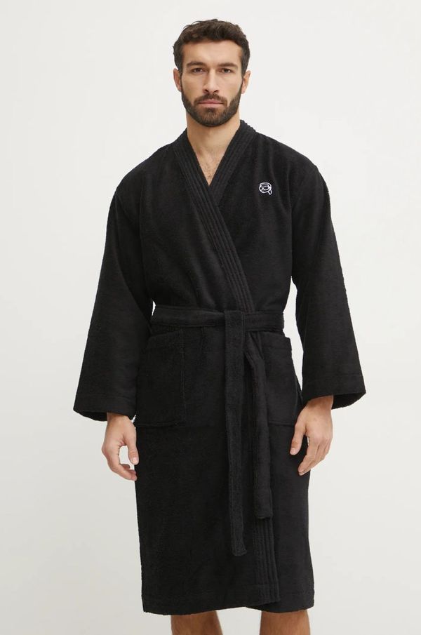 Karl Lagerfeld Kućni ogrtač Karl Lagerfeld boja: crna, A1W45016