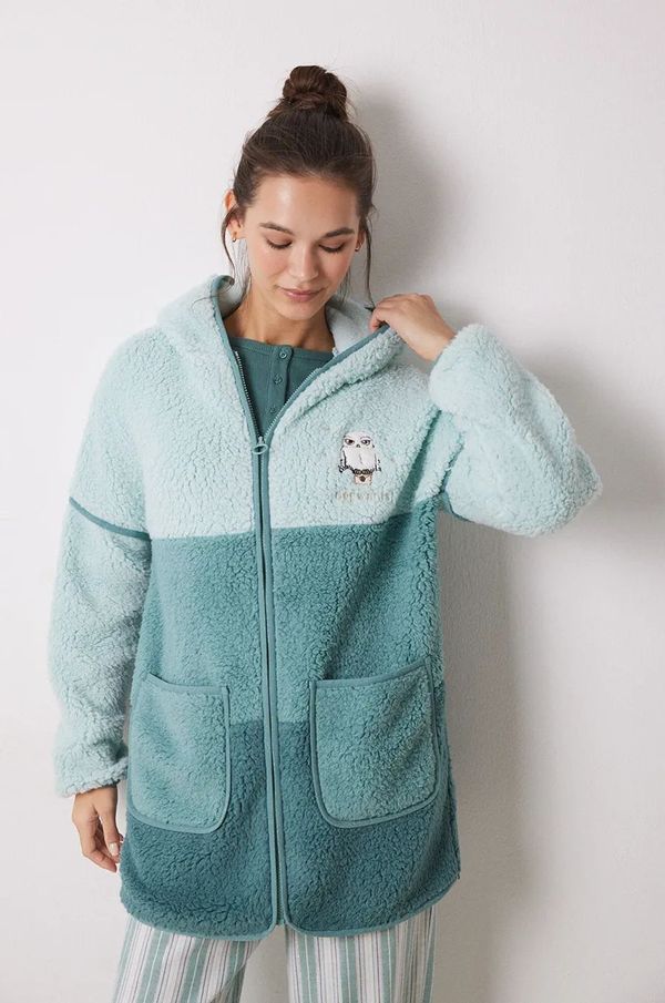 women'secret Kućni ogrtač women'secret HARRY POTTER boja: zelena, 4418929