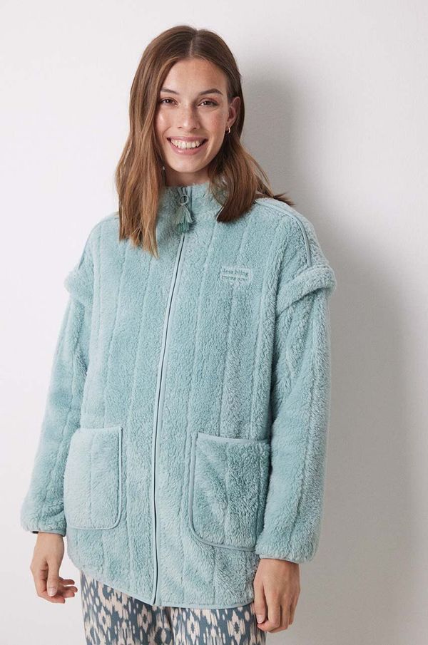 women'secret Kućni ogrtač women'secret MIX AND MATCH BRUMMELL boja: zelena, 3148772